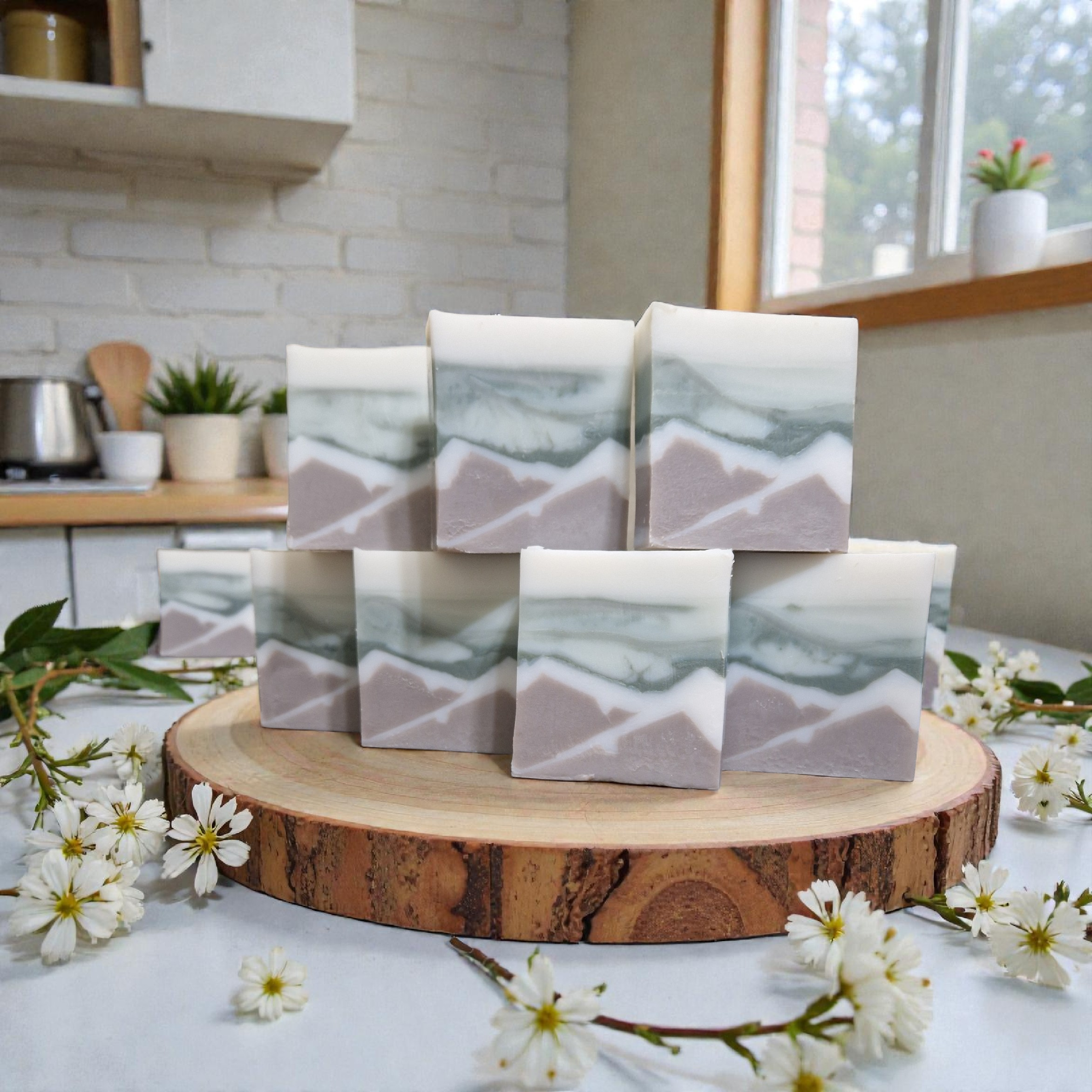 Handmade Landscape Soap Bar- Madame