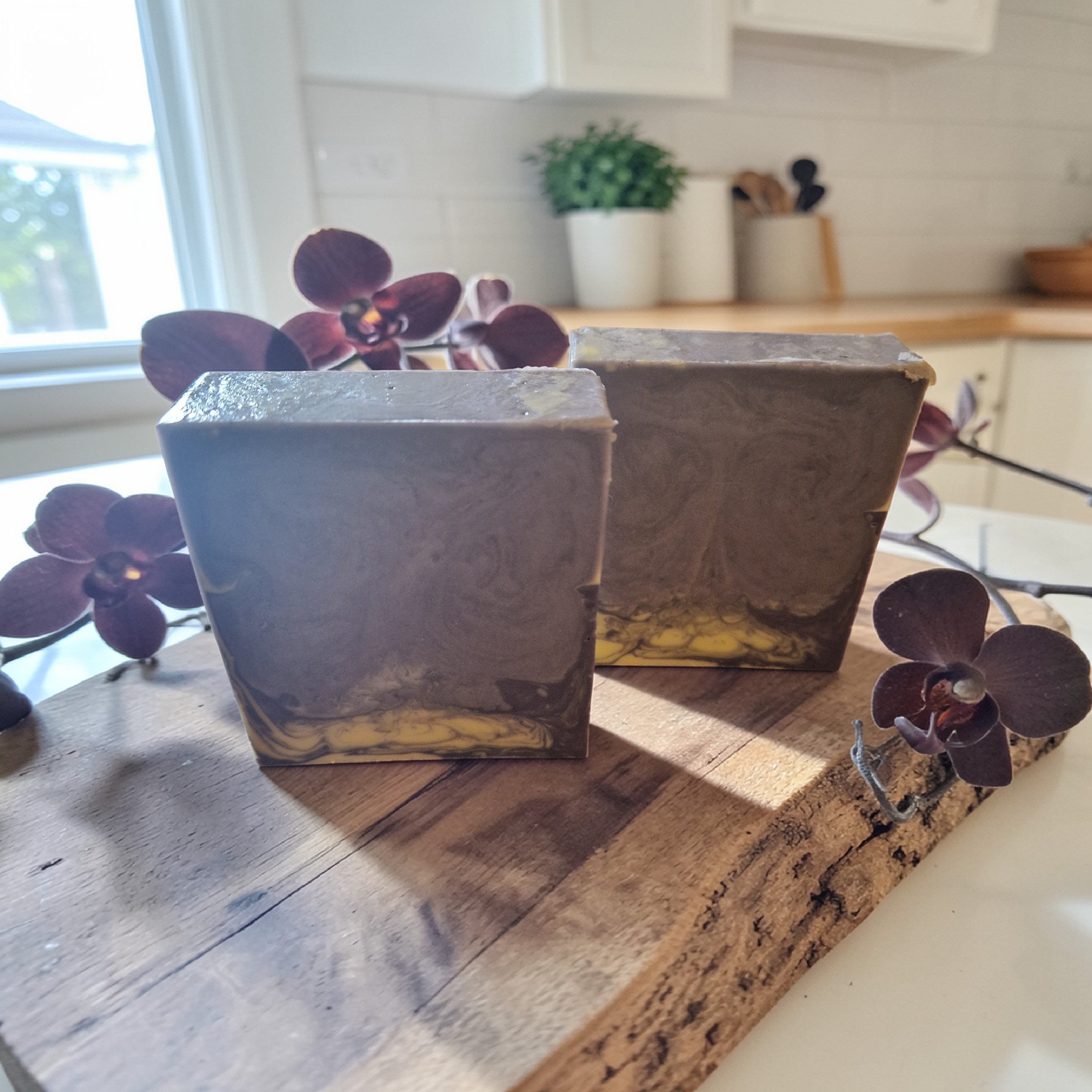 Obsidian Orchid Soap Bar